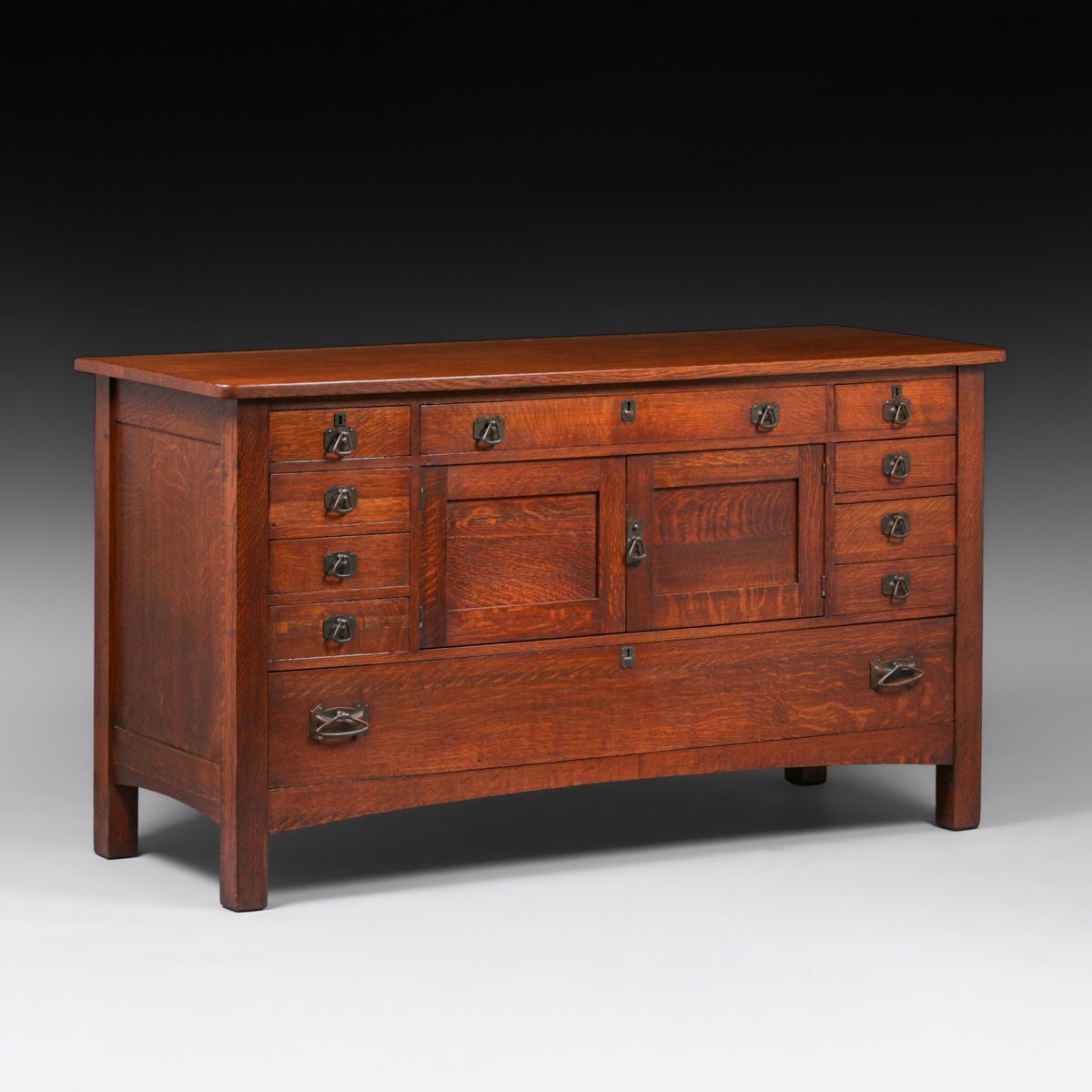 Large Limbert Ten-Drawer Sideboard c1910