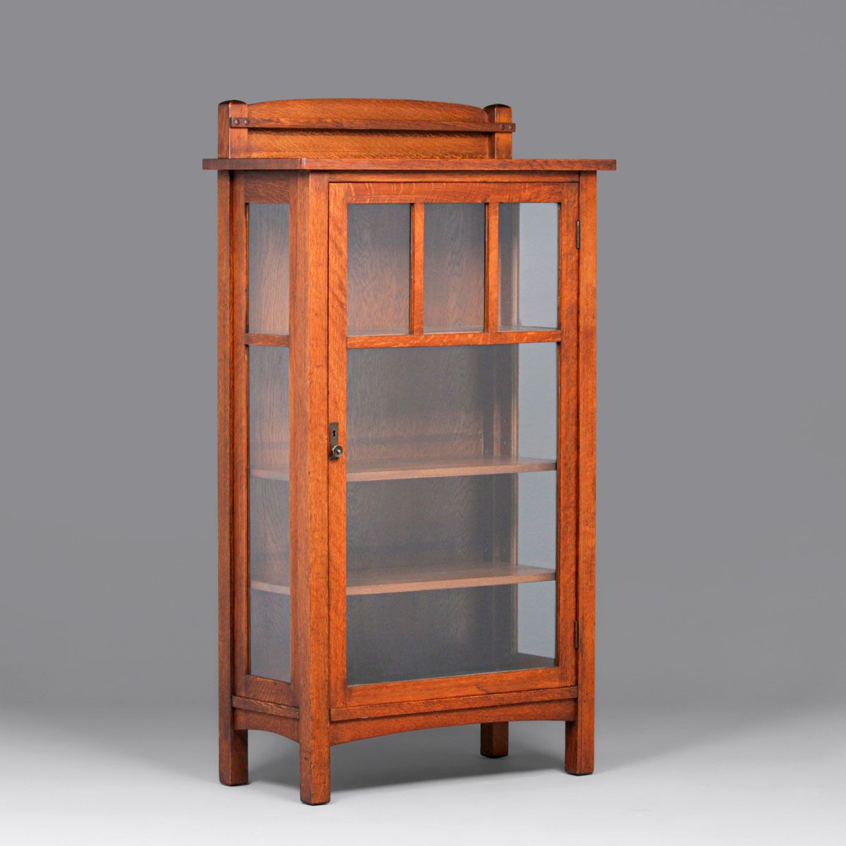 Limbert One-Door China Cabinet c1910