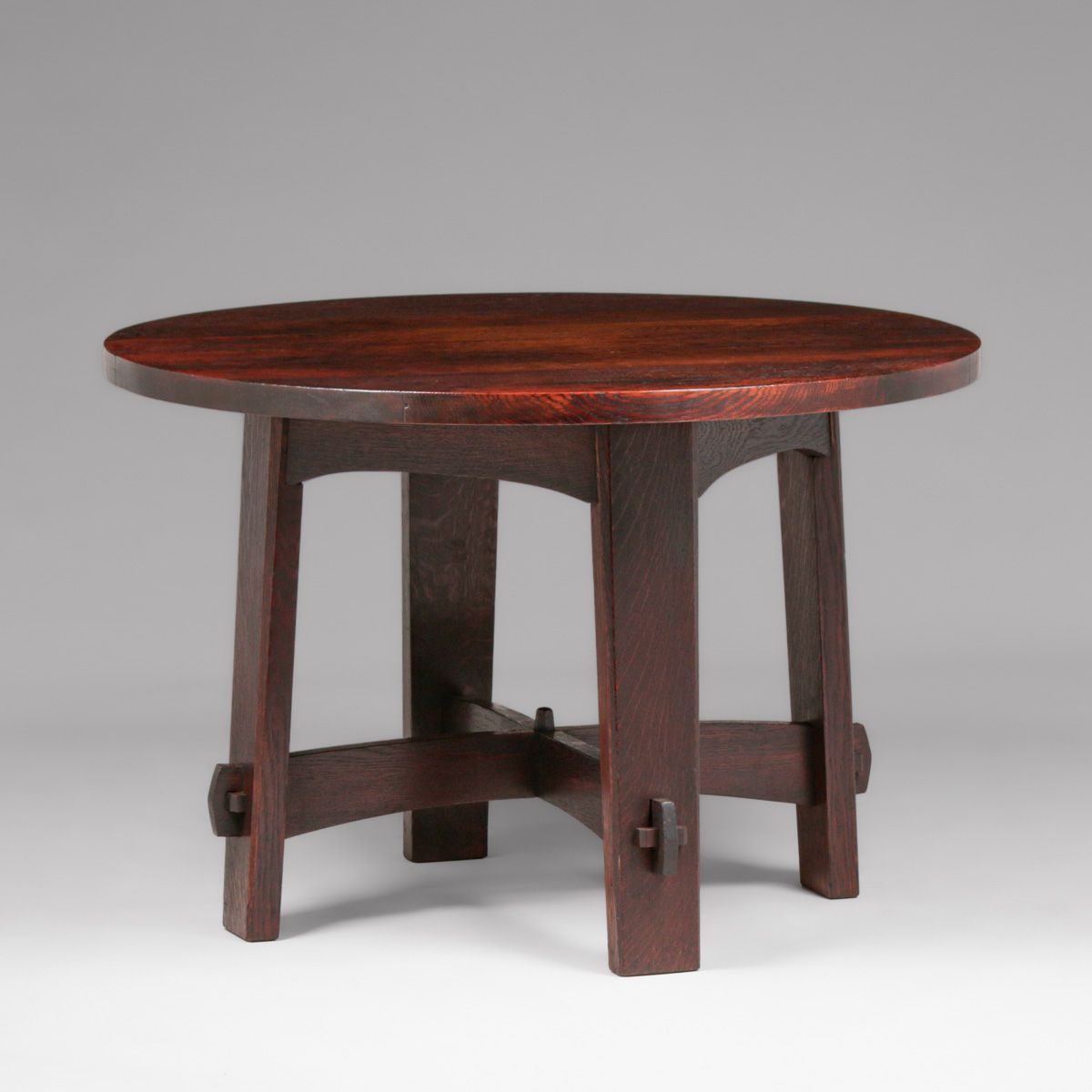 Gustav Stickley #635 Flared Leg Library Table c1902