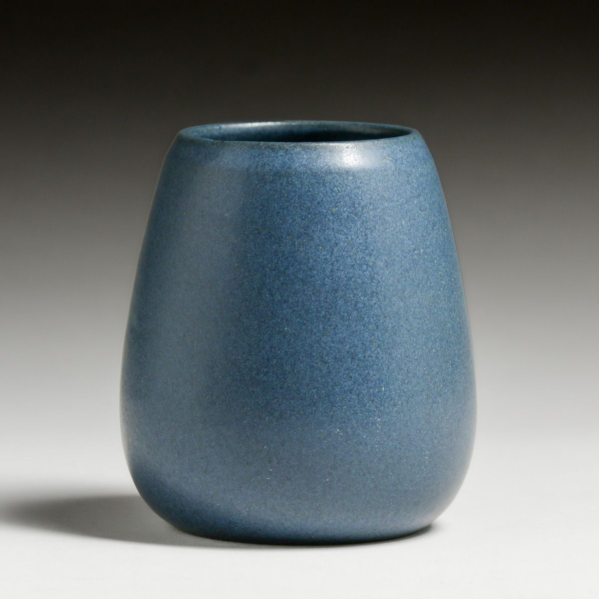 Marblehead Pottery Matte Blue Vase c1910