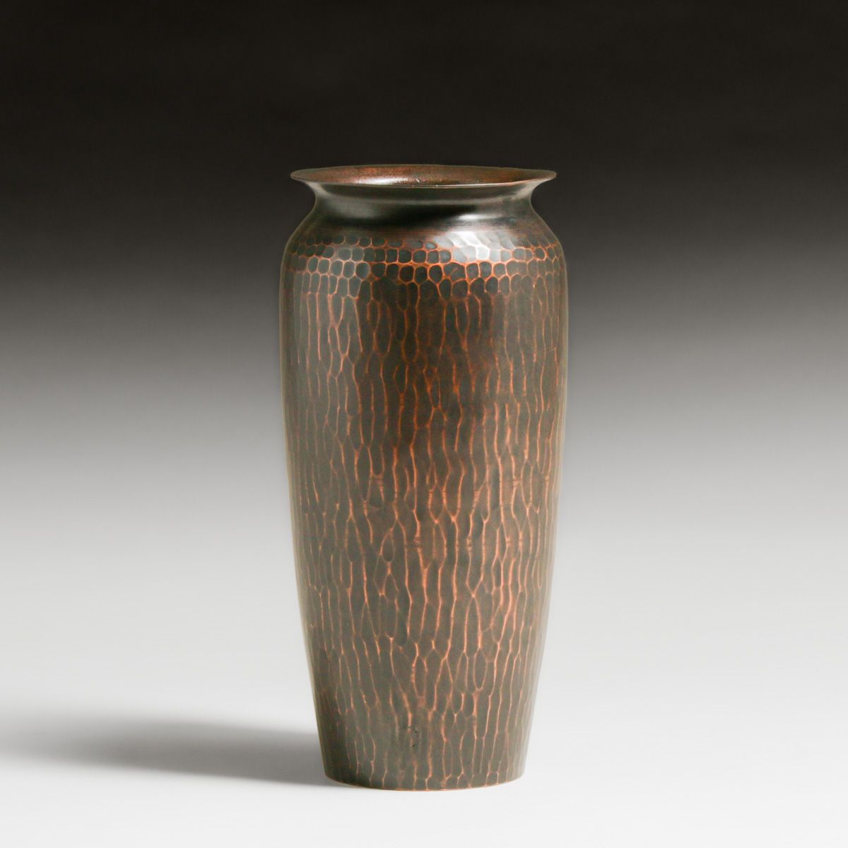 Roycroft Hammered Copper Vase c1920s
