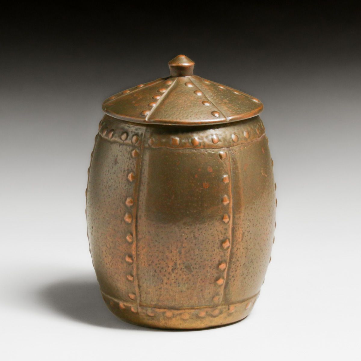 Clewell - Canton, OH Copper-Clad Humidor c1910