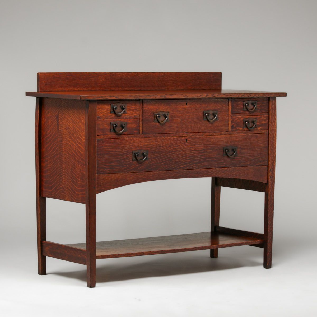 Gustav Stickley - Harvey Ellis Designed #800 Six-Drawer Sideboard c1905