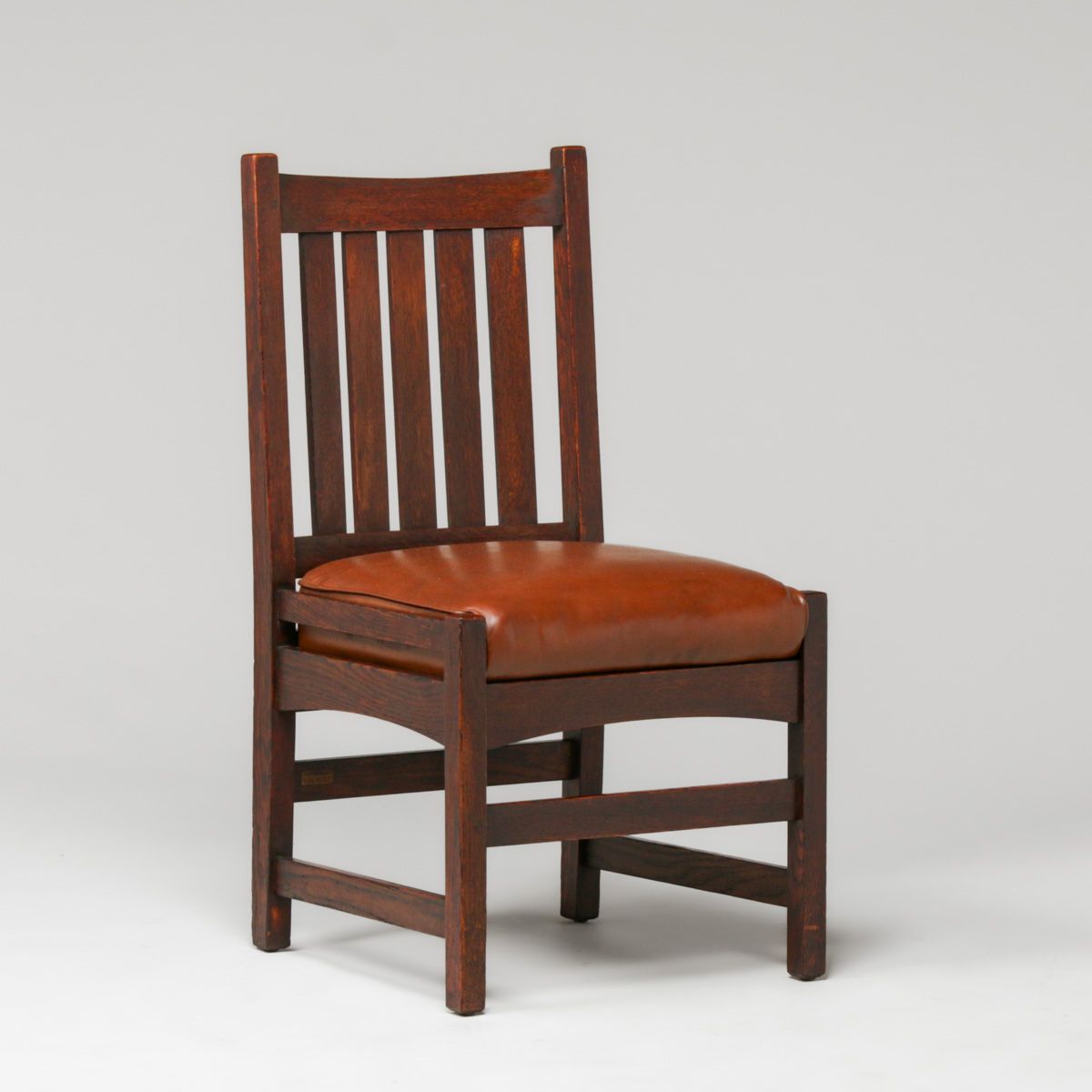 L&JG Stickley #424 Set of 4 Dining Chairs c1910