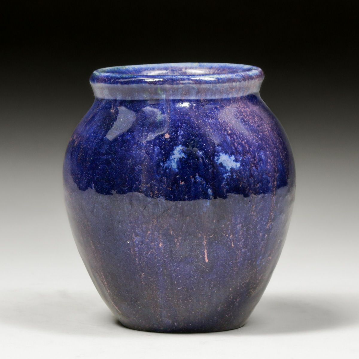 Fulper Pottery Chinese Purple Glazed Vase c1910s
