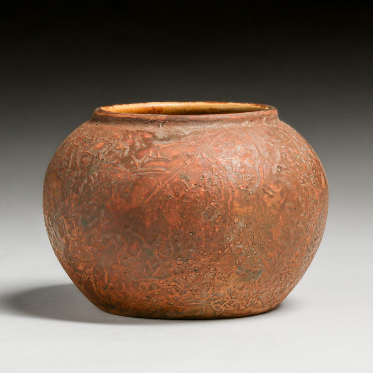 Markham Pottery  – (Ann Arbor, MI 1905-1912)  #3769 Reseau Vase c1908-1910