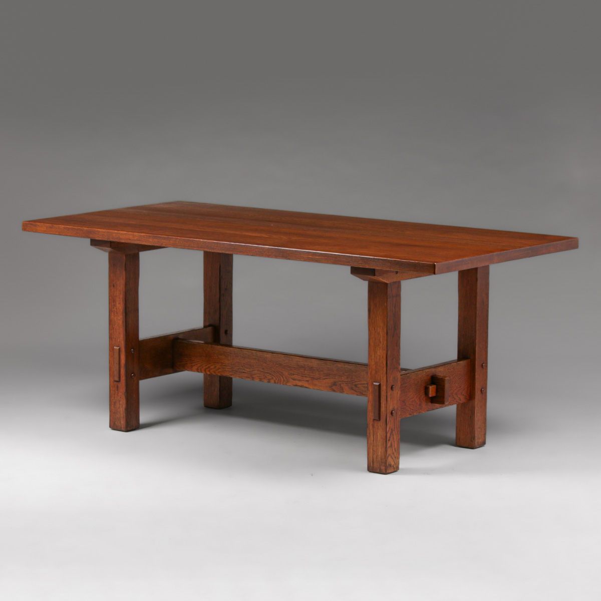 Gustav Stickley #622 Rectangular 72" Dining Table c1912-1915