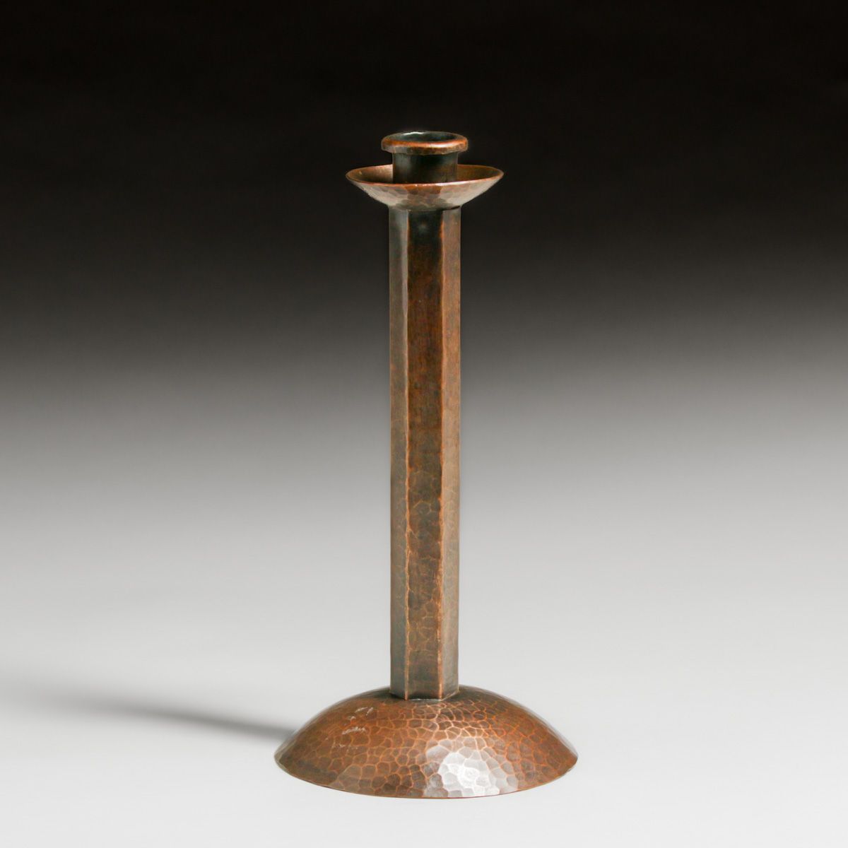 Early Unsigned Dirk van Erp  Candlestick c1909