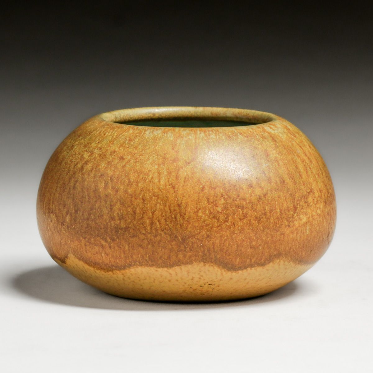 Marblehead Pottery Matte Glazed Closed Bowl c1910s