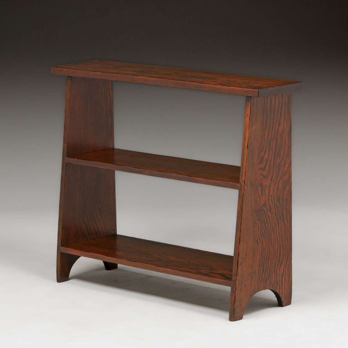 California Arts & Crafts Douglas Fir Small Bookshelf c1910