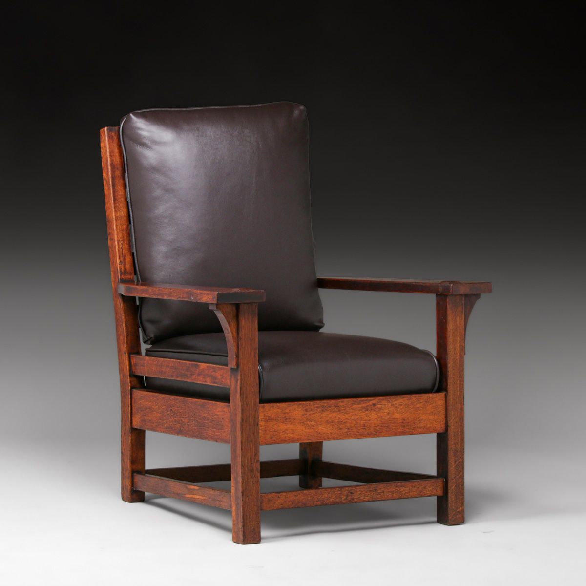 Early Gustav Stickley #2590 Armchair c1901