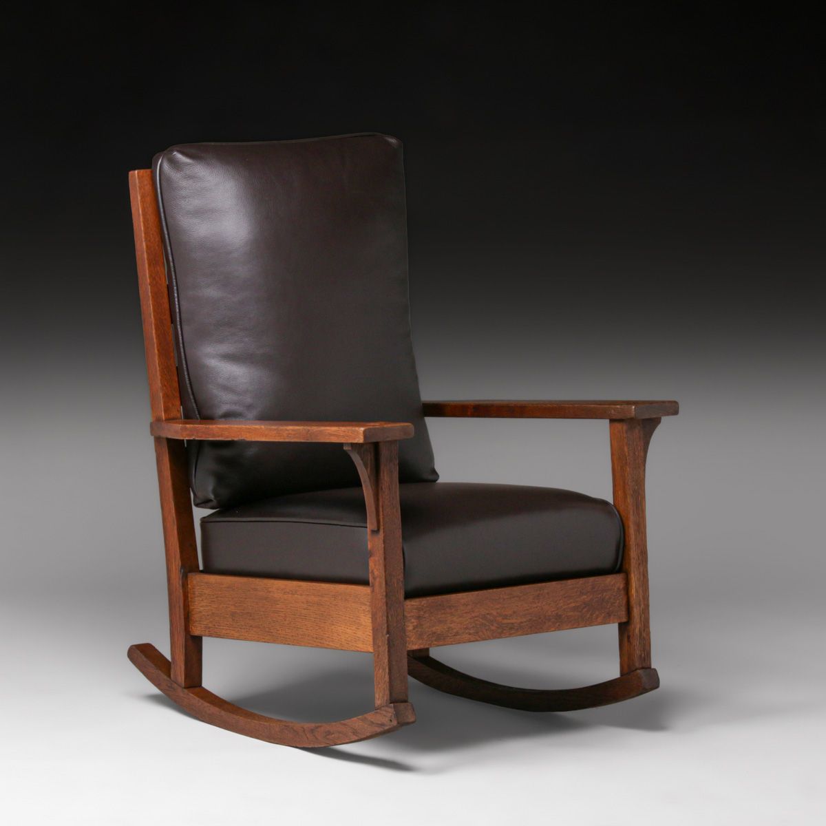 Gustav Stickley #319 Oak Rocker c1910