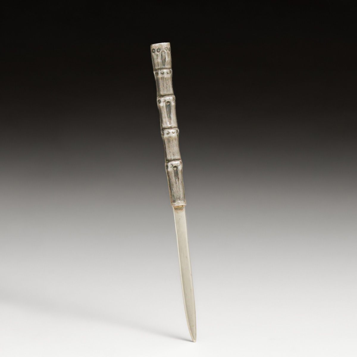 Taxco, Mexico Sterling Silver Bamboo Letter Opener c1940s
