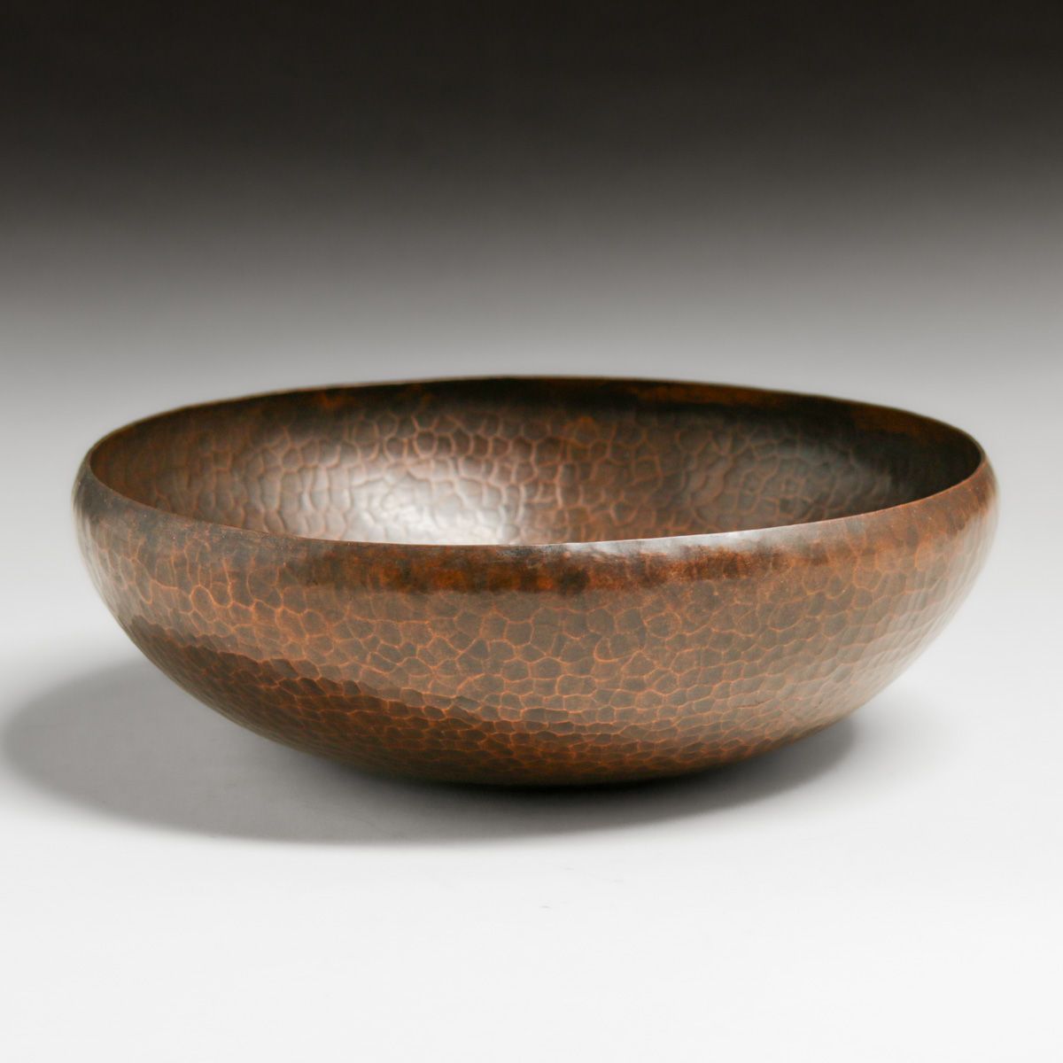 Northland College Craft Shop of Artisans - Ashland, Wisconsin Hammered Copper Bowl c1930s
