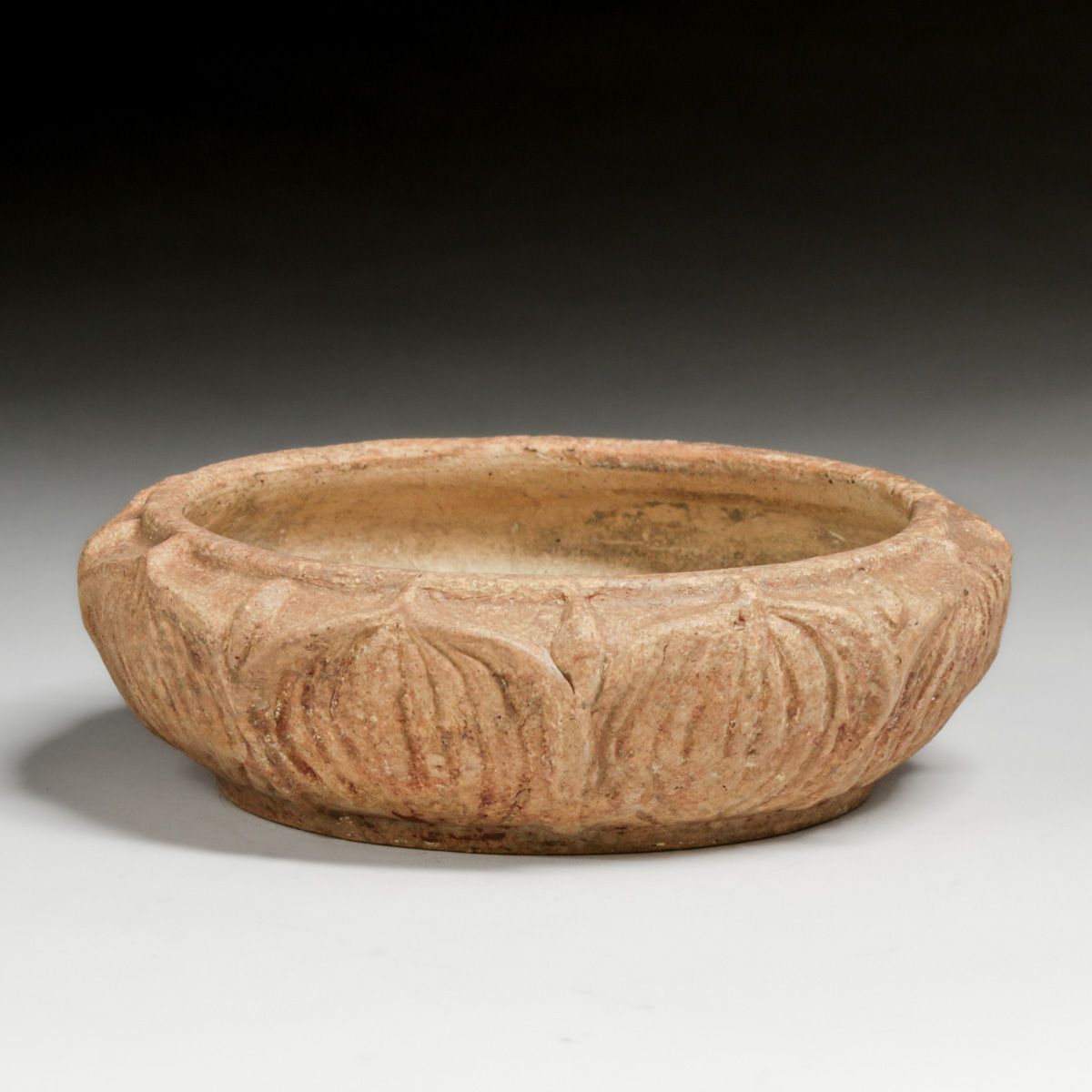 Wheatley Pottery Unglazed Bisque Bowl c1910