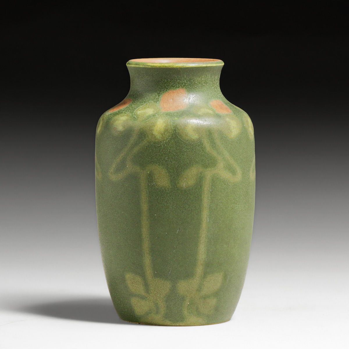 Walrath Pottery Decorated Vase c1910