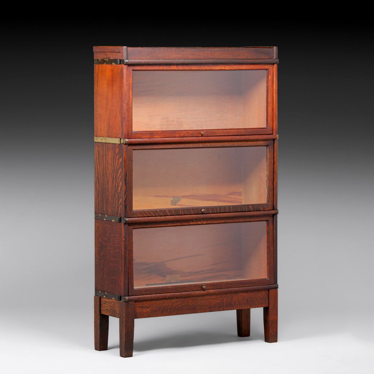Globe-Wernicke Oak Stacking Bookcase c1910