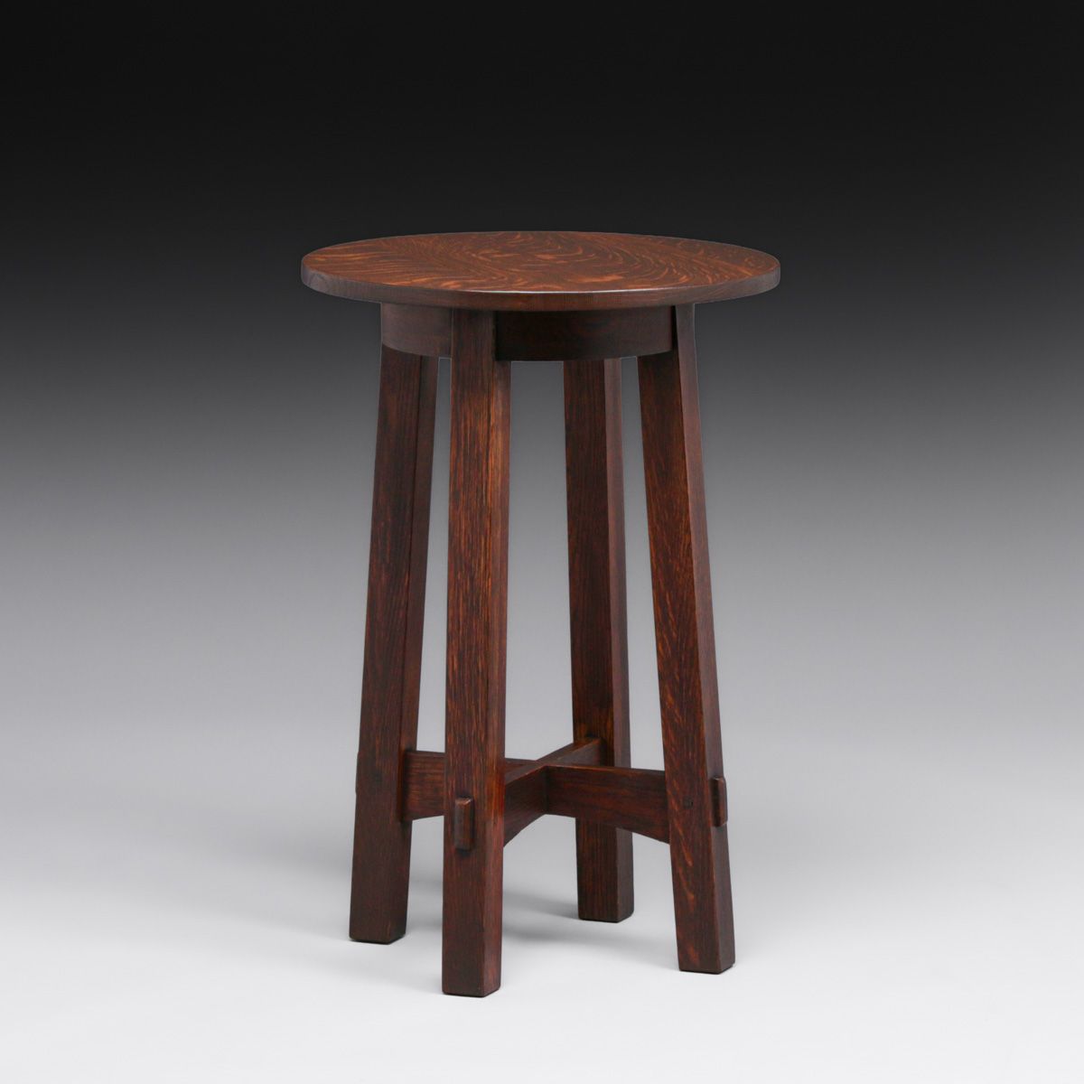 Lifetime Furniture Co #917 Oak Drink Stand c1910