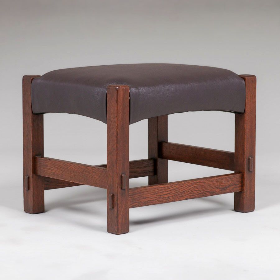 Gustav Stickley #300 Footstool c1904