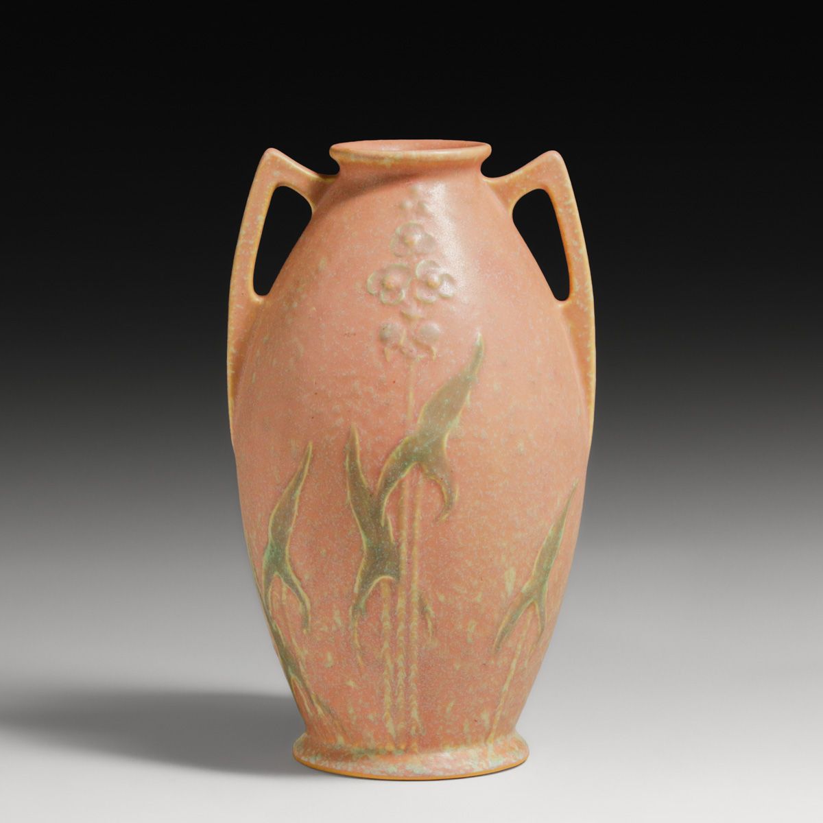 Roseville Pottery Cremora Two-Handled Vase c1928