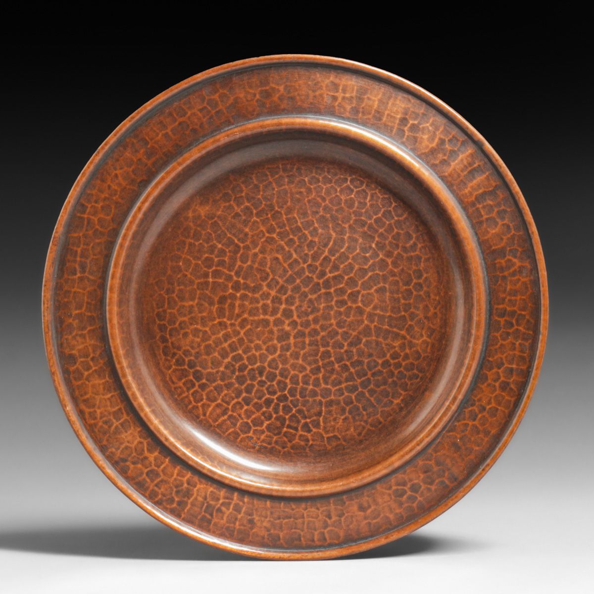 Roycroft Hammered Copper Tray c1920s