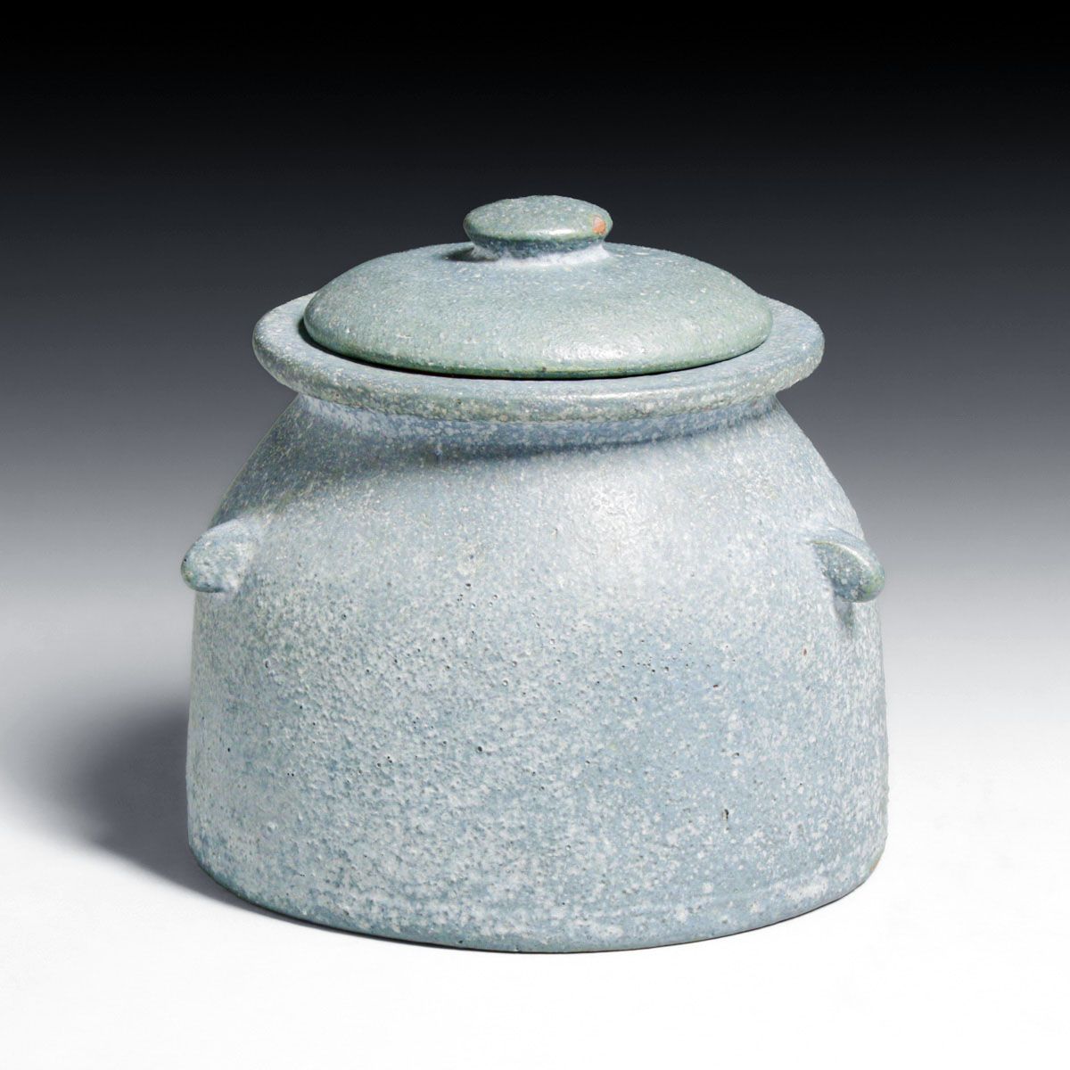 Merrimac Pottery Tobacco Jar c1910