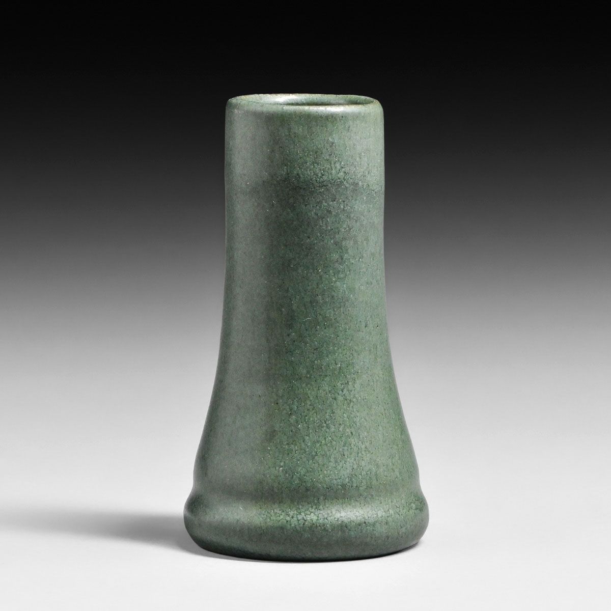 Early Marblehead Pottery Dark Green Vase c1905
