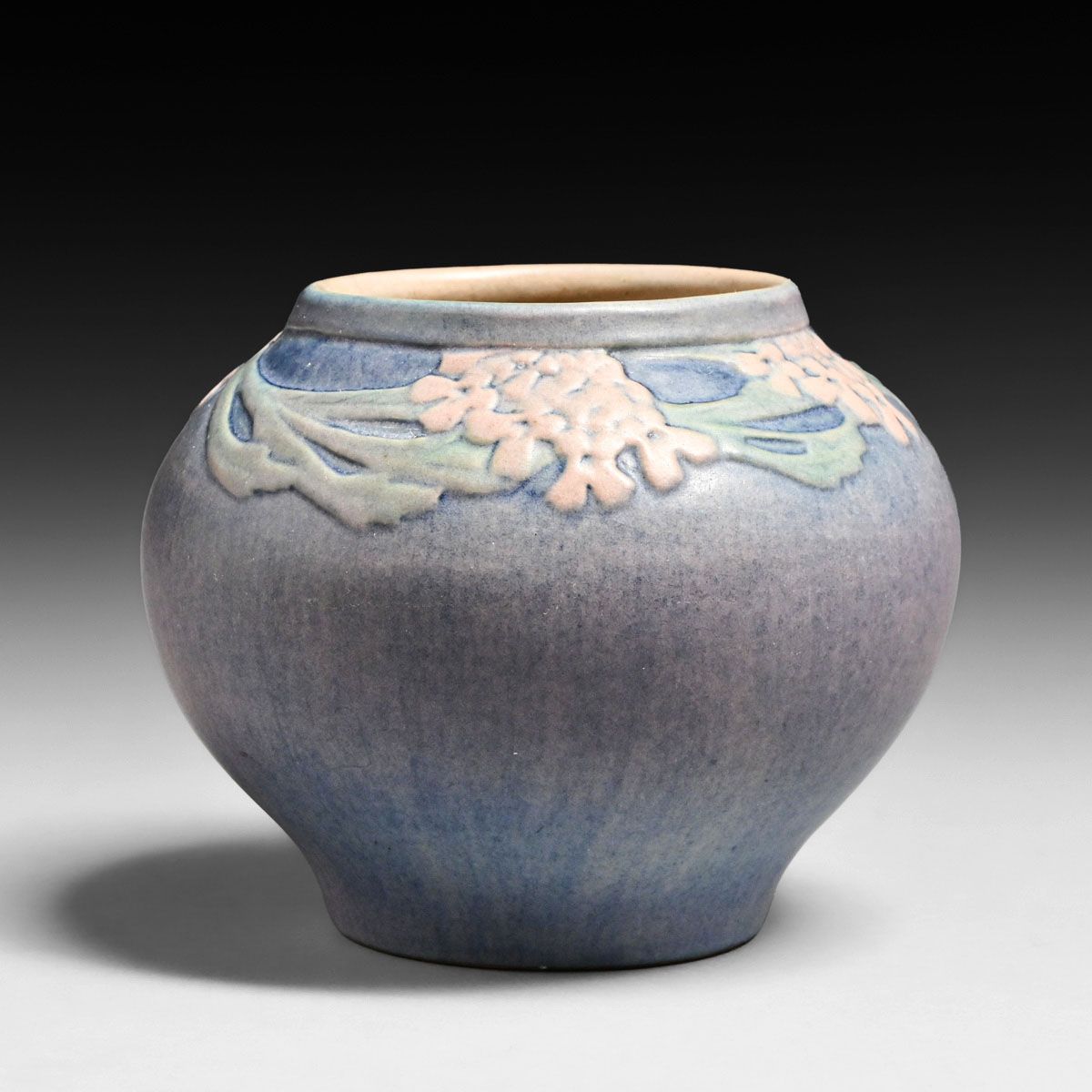 Newcomb College Anna Frances Simpson Floral Vase 1918