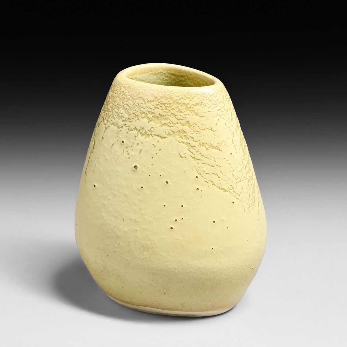 Bauer Russel Wright Yellow Corsage Vase c1945-1946