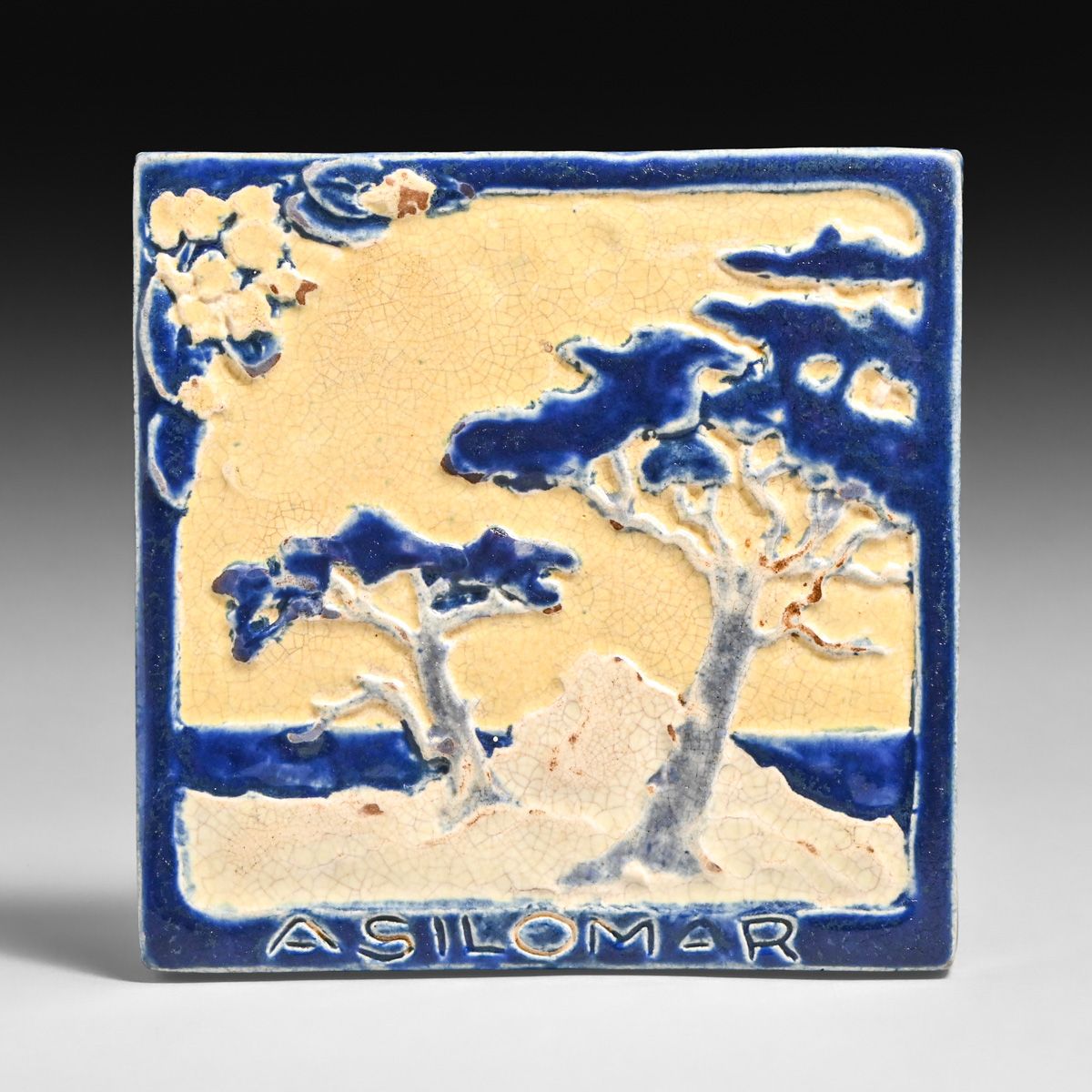 Walrich Pottery - Berkeley "Asilomar" Tile c1920s