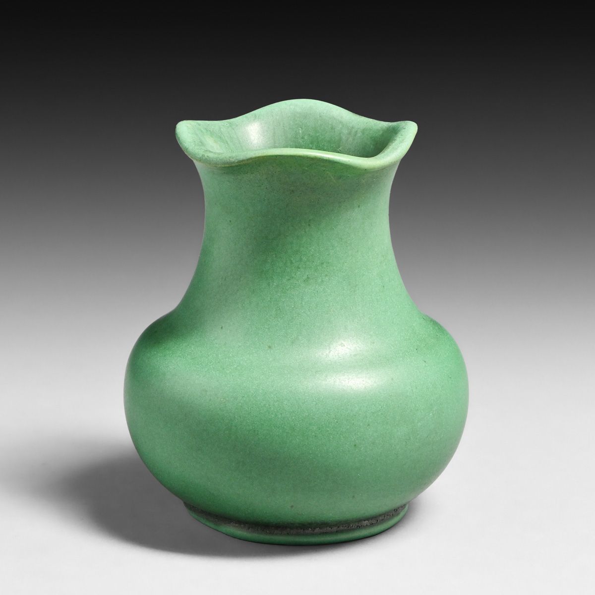 Teco Pottery Matte Green Vase c1910