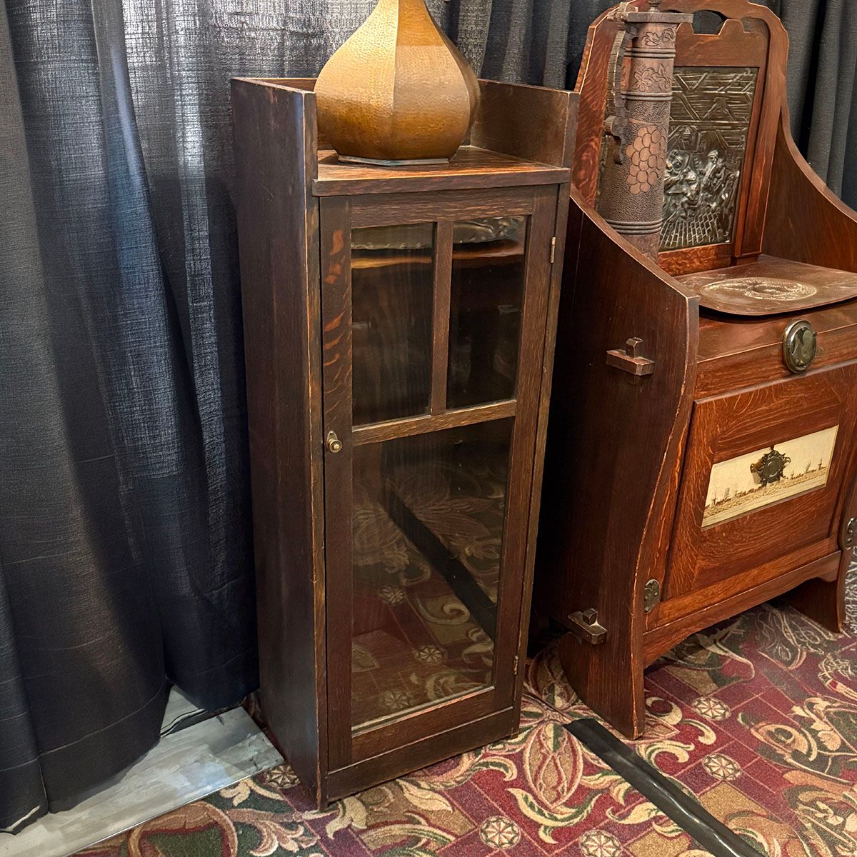 Small Limbert One-Door Bookcase c1905