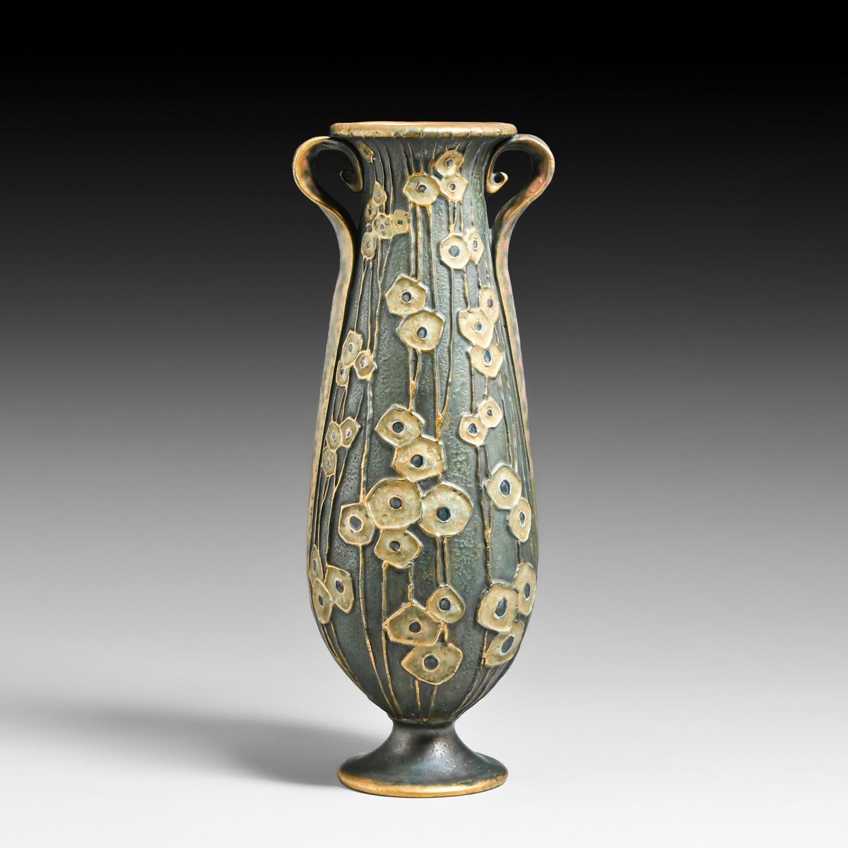 Austrian Amphora Paul Dachsel Art Nouveau Vase c1905