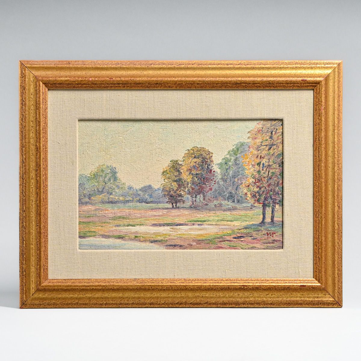 Walter Hubert Emery (1872-1937) Oswego County, NY Impressionist Painting c1920s