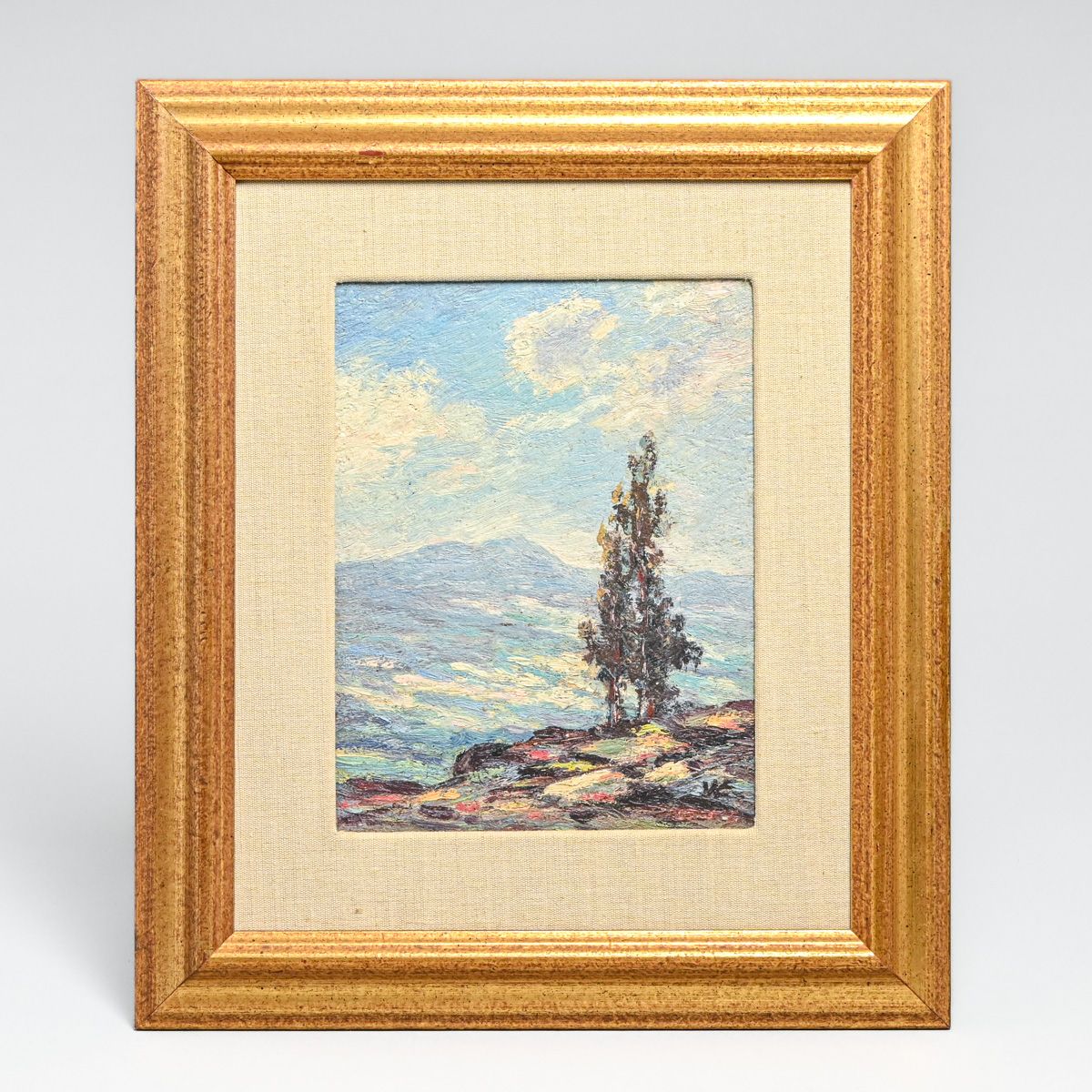 Walter Hubert Emery (1872-1937) Oswego County, NY Impressionist Painting c1920s