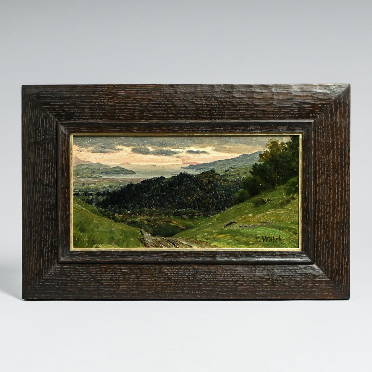 Thaddeus Welch (1844-1919) View of San Francisco Bay c1894-1902