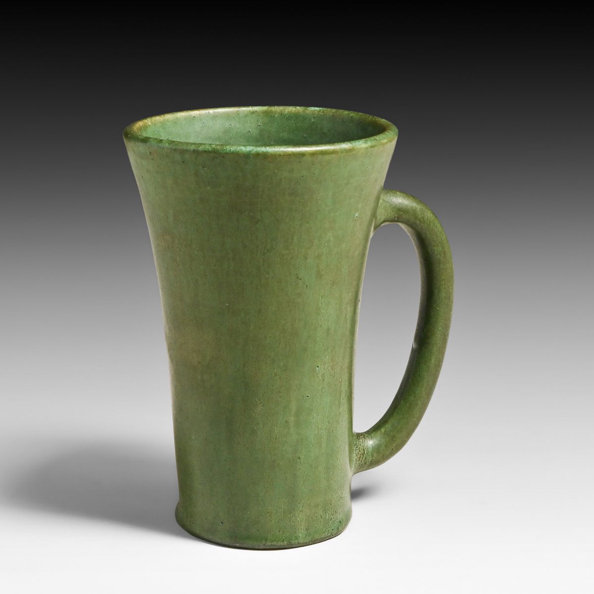 William Jervis Matte Green Mug c1905