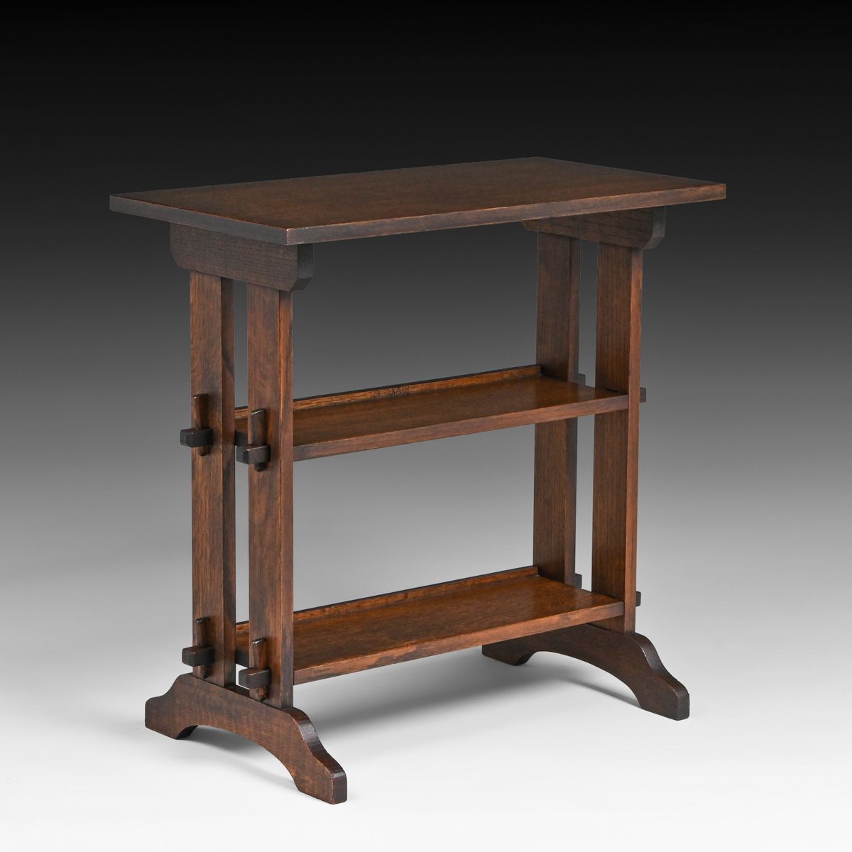 Roycroft Oak Little Journey's Stand c1920s