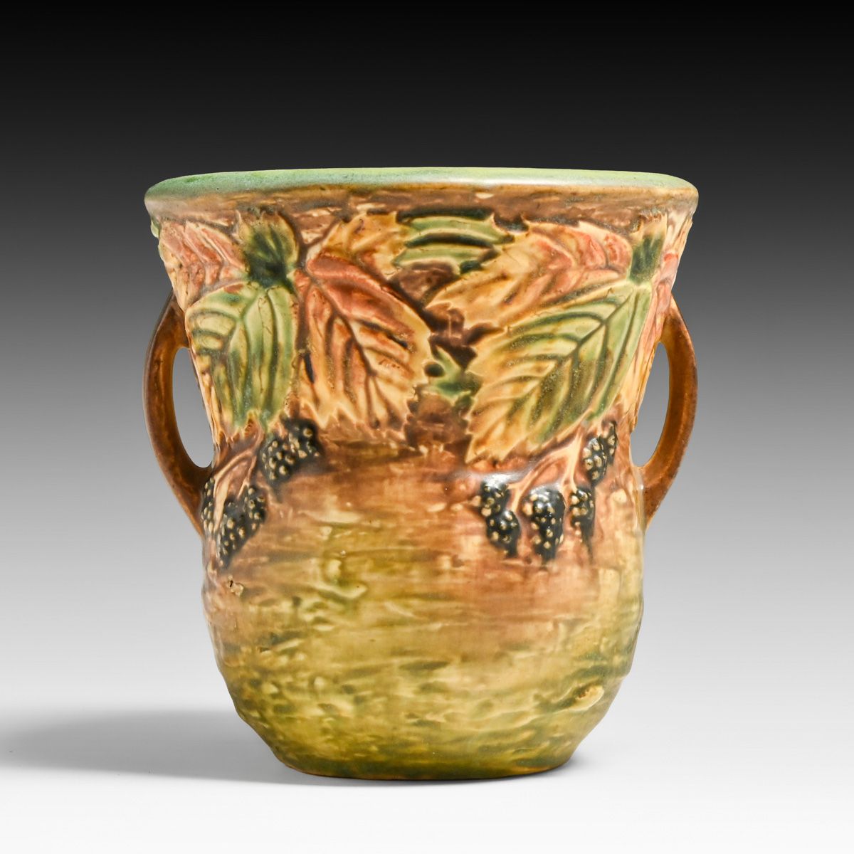 Roseville Blackberry Two-Handled Vase 1932