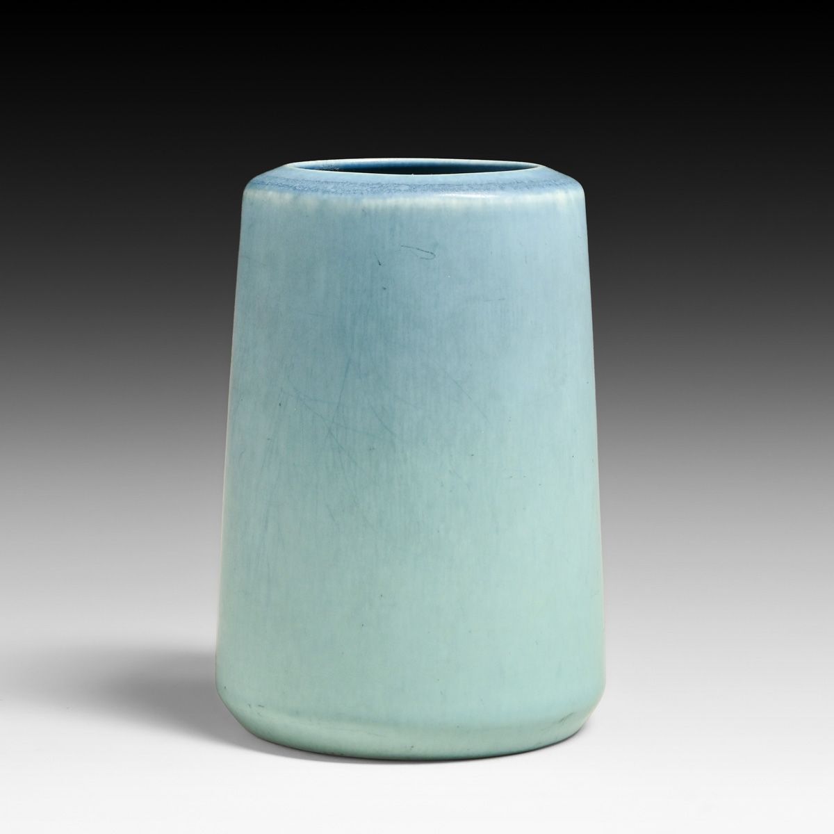 Rookwood Pottery #2103 Matte Blue Vase 1926