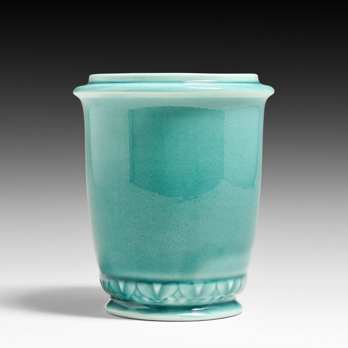 Rookwood Pottery #6477 Art Deco Blue Vase 1940