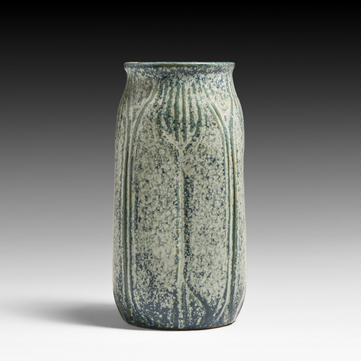 L. Hjorth Bornholm Danish Studio Stoneware Pottery Vase after 1927