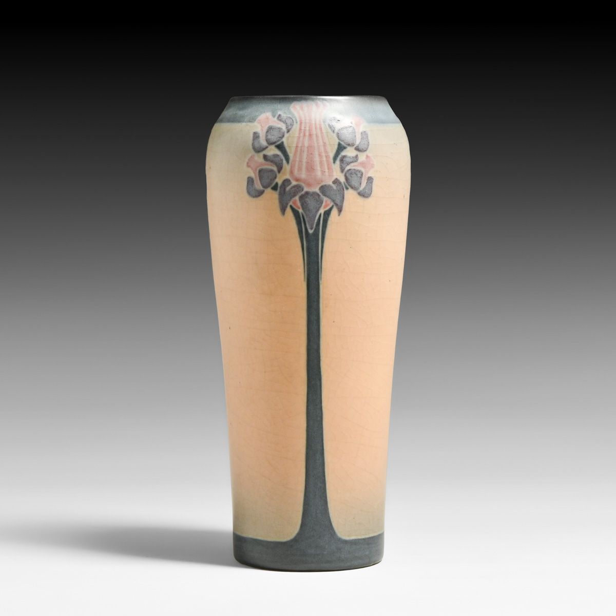 Rookwood Pottery Sara Sax Floral Vellum Vase 1915