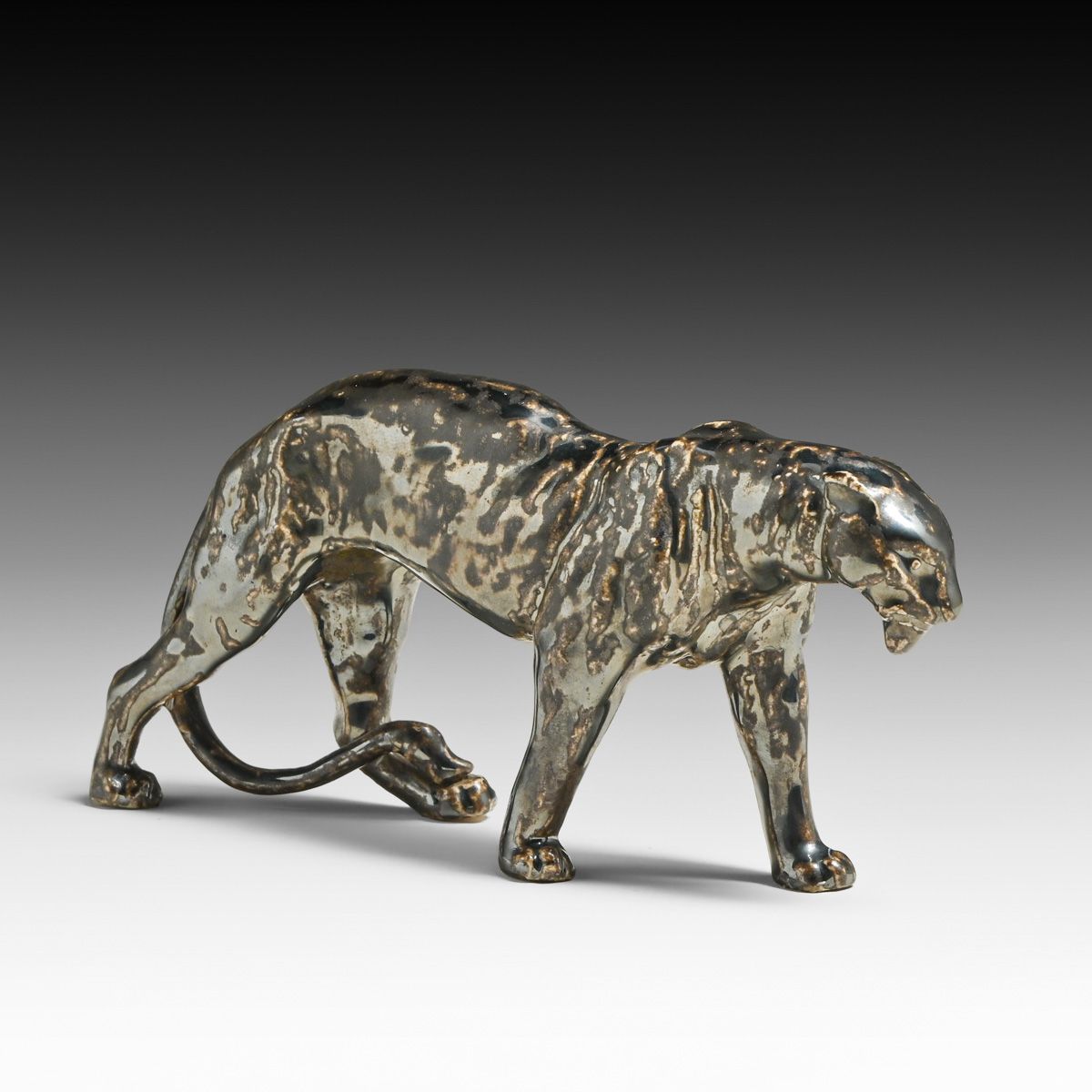 Rookwood Pottery #2563 Ceramic Panther 1921