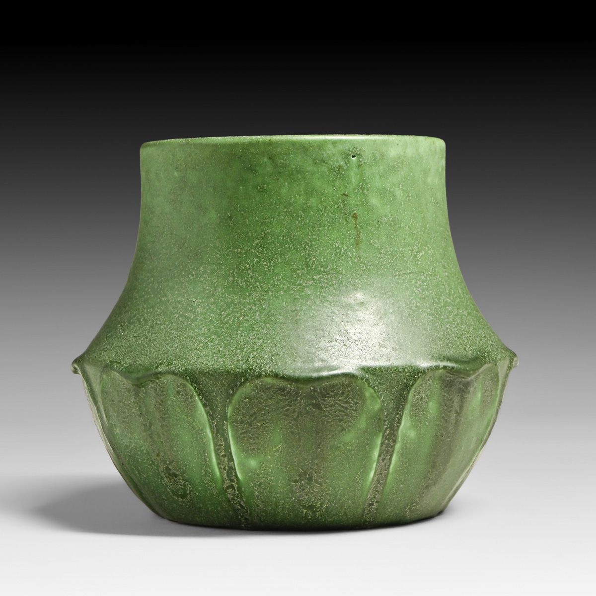 Grueby Pottery Ruth Erickson Matte Green Vase c1905