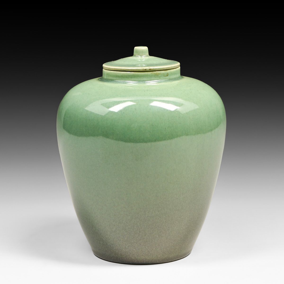 Ernest Batchelder - Pasadena Lidded Ginger Jar c1930s