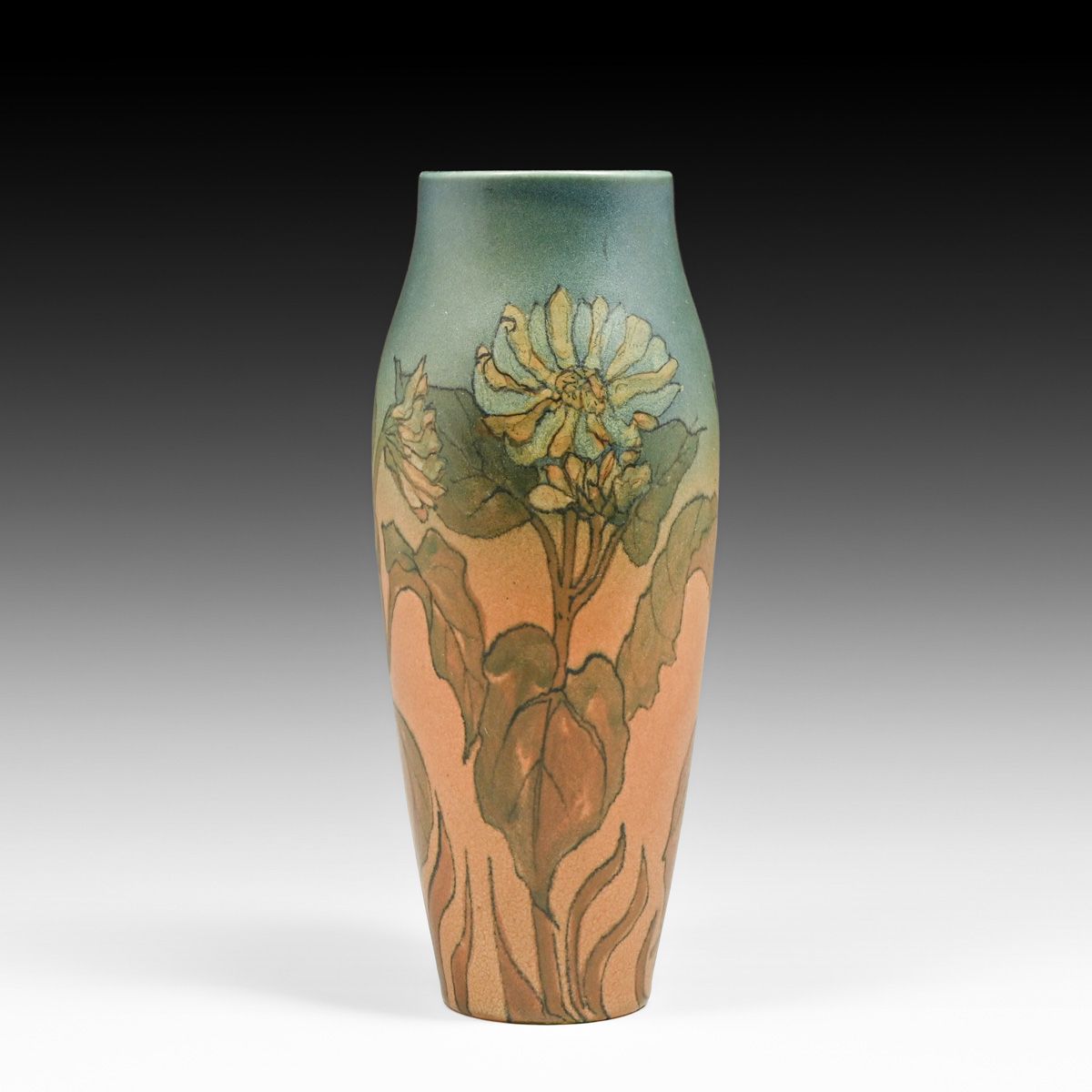 Rookwood Pottery Elizabeth Lincoln Wax Matte Vase 1923