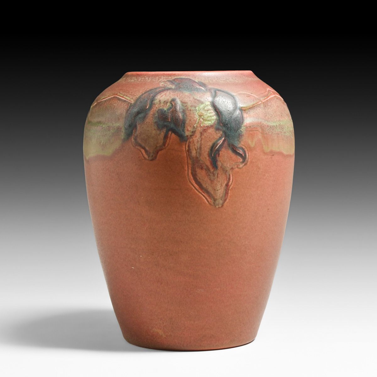 Rookwood Pottery Charles S. Todd Carved Vase 1914