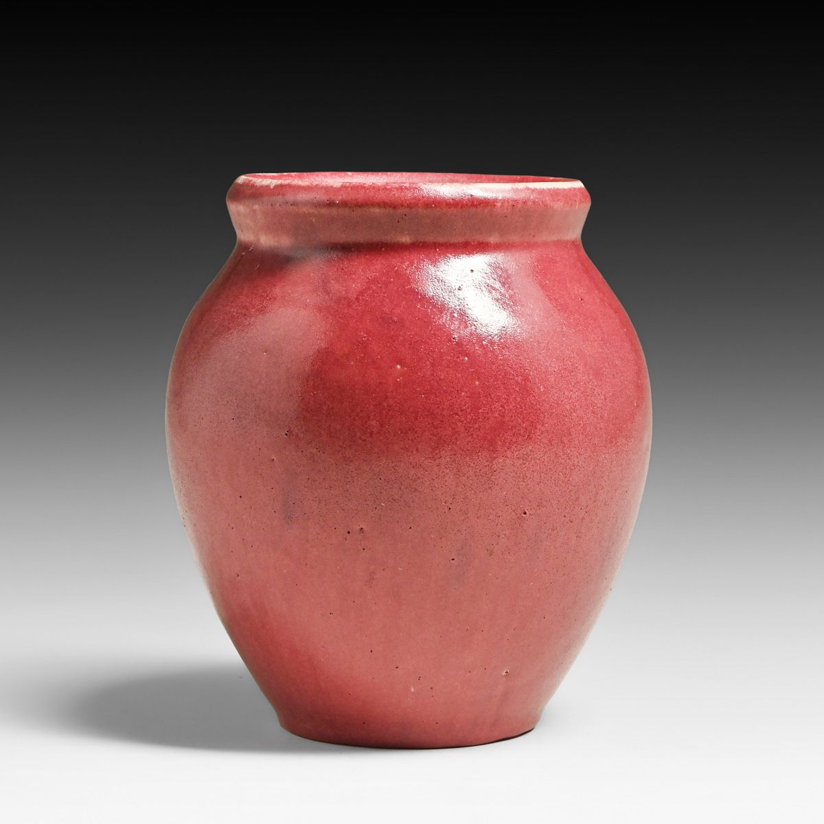 Fulper Pottery Matte Pink Vase c1917-1920