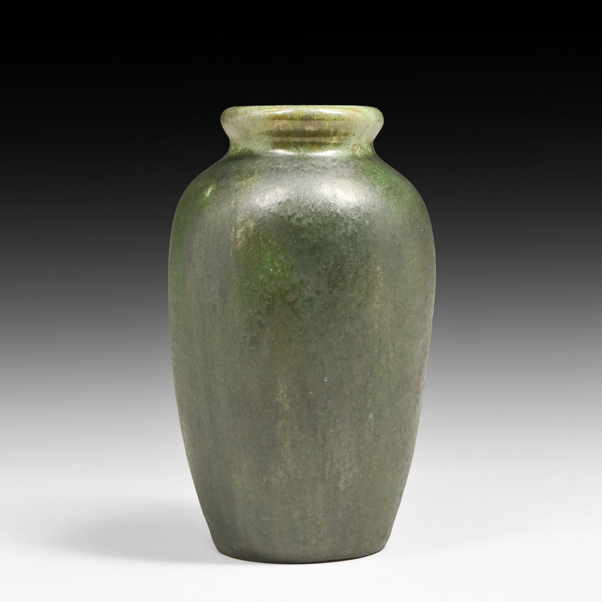Fulper Pottery Matte Green Vase c1917-1920